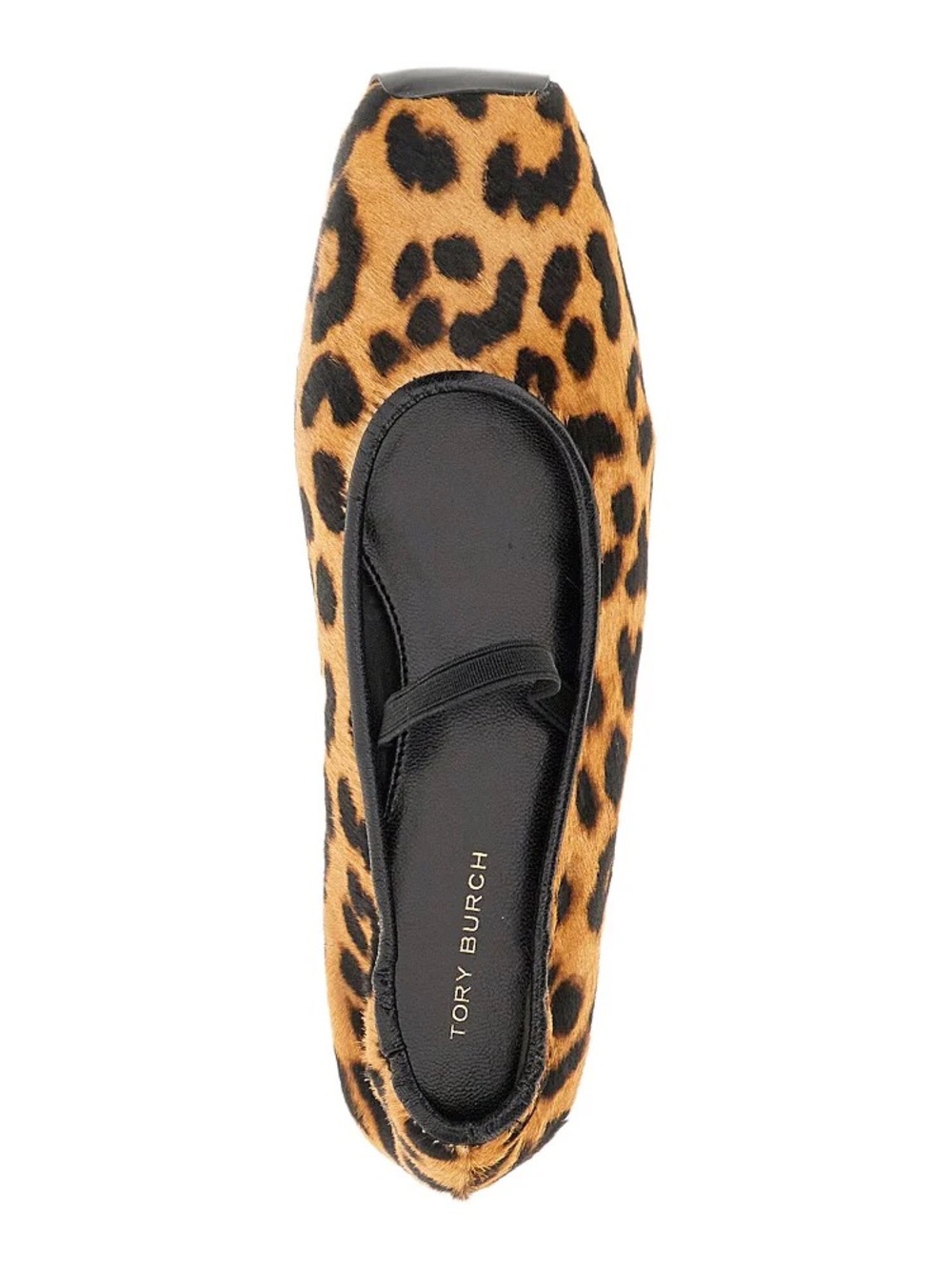 Tory Burch ✨Like New✨ Leopard Calf Hair Runway Ballet Flats size 9